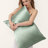 Matcha silk pillowcases – acne silk pillowcases and silk pillow cases for hair care