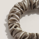 Skinny Silk Scrunchie - Ultra-Thin Elegance