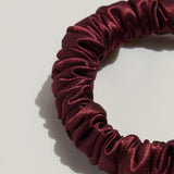 Skinny Silk Scrunchie - Ultra-Thin Elegance