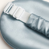 Luxury Silk Camisole Pajama Set & Eye Mask – 100% Mulberry Silk Christmas Gift for Her | Grayish Blue