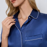 Women's Mulberry Silk Nightshirt with Long Sleeves