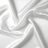 100% Mulberry Silk Short Slip Dress & Eye Mask – Luxury Gift for Her | White