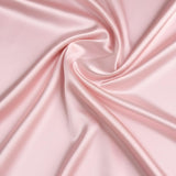 Women’s Short-Sleeve & Shorts Silk Pajama Set In Pale Pink