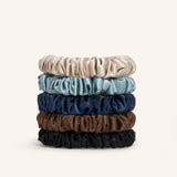 Skinny Silk Scrunchie – Ultra-Thin Elegance