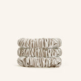 Skinny Silk Scrunchie – Ultra-Thin Elegance